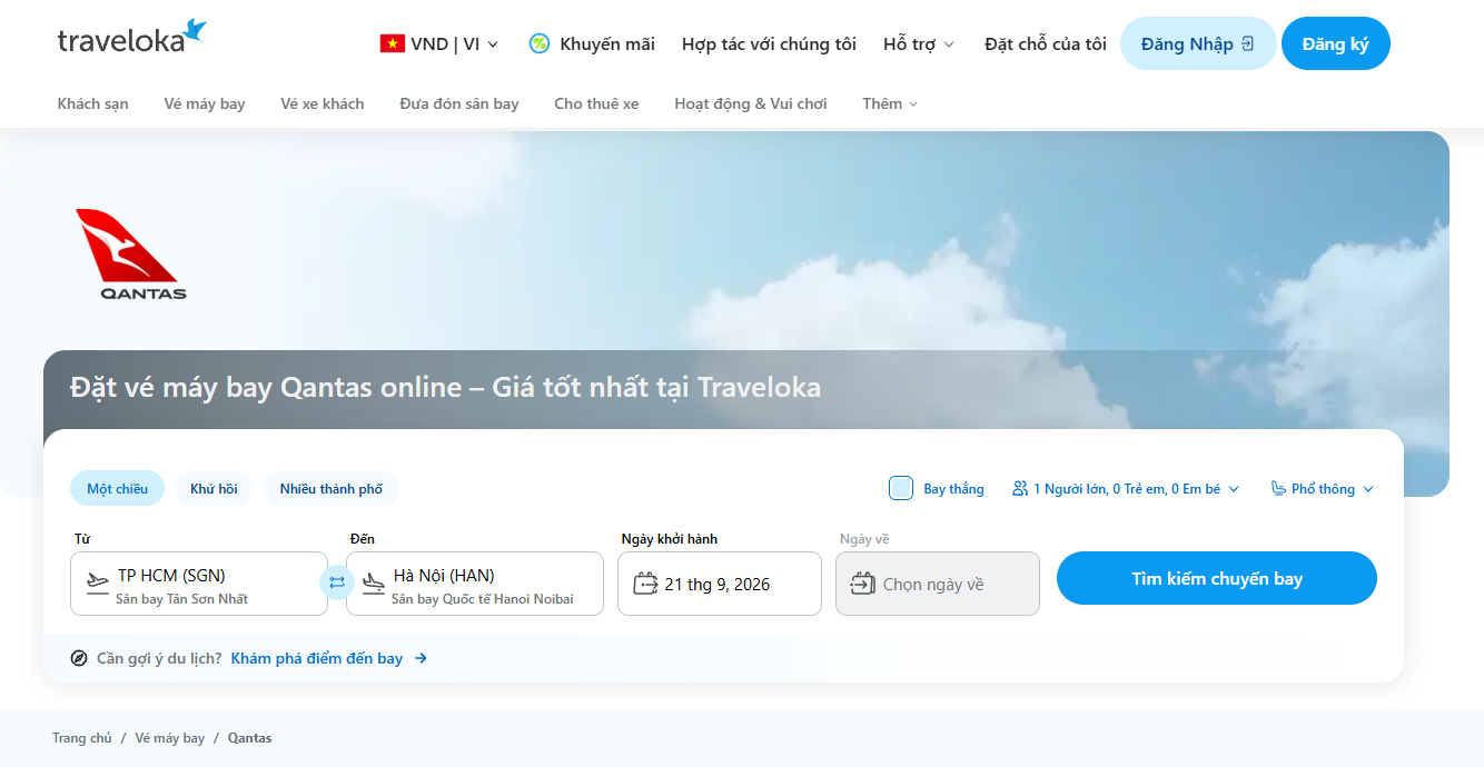 Qantas là hãng hàng không nước nào